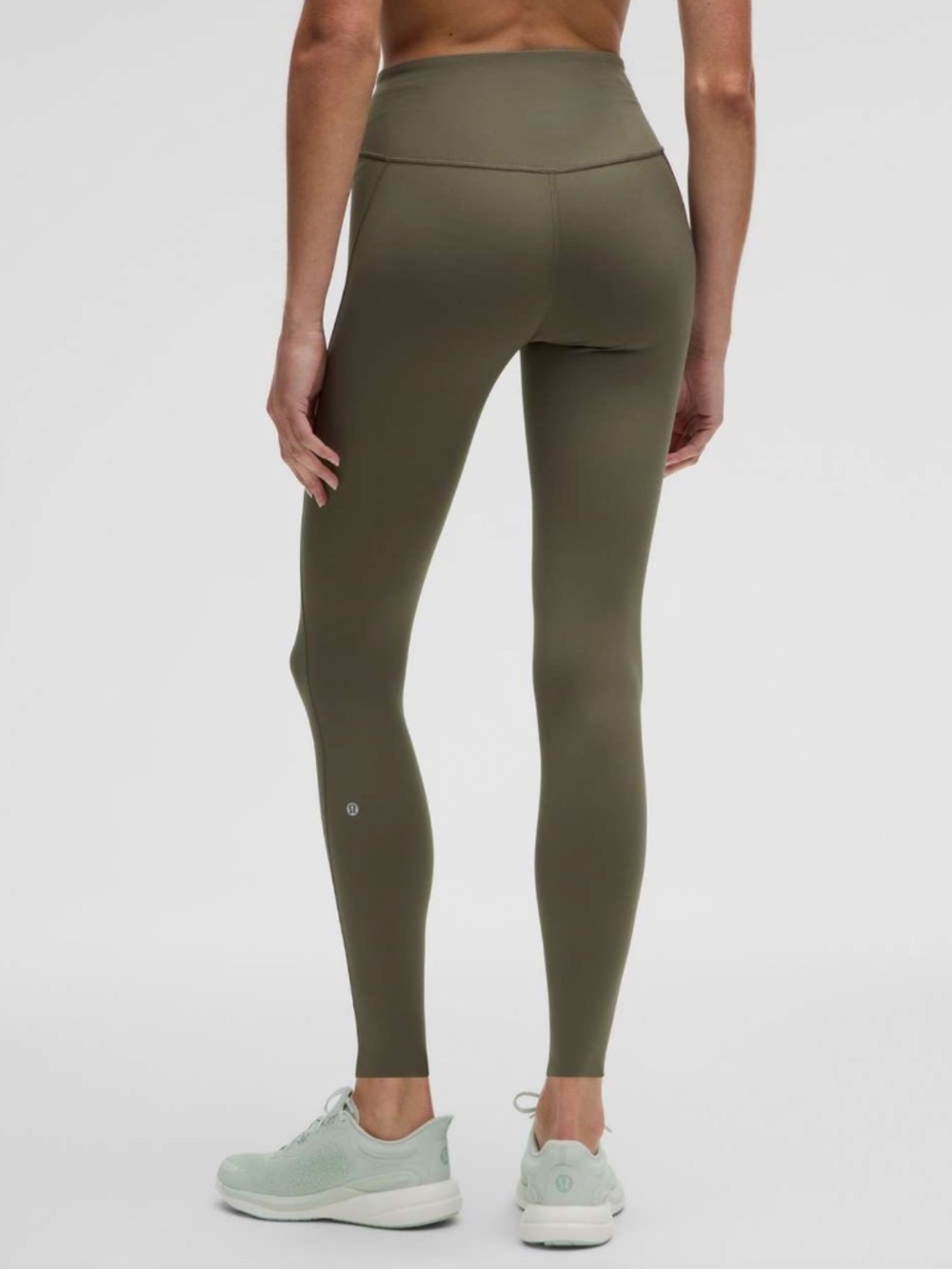 Lululemon Base Pace High-Rise Tight 28", Army Green
